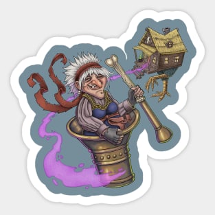 Baba Yaga Sticker